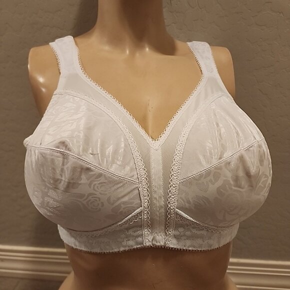 Playtex Bra 38C White Wireless Unlined 4693 - Picture 1 of 3